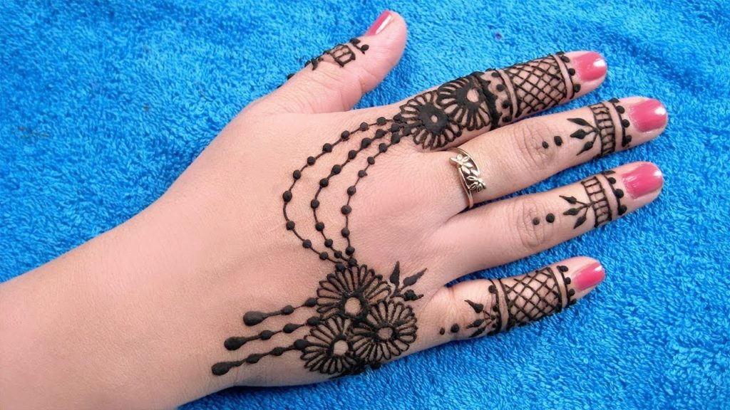 نقش حناء اماراتي للاطفال