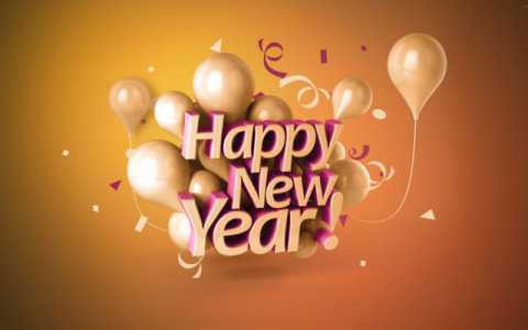 نماذج بطاقات تهنئة بالعام الجديد7