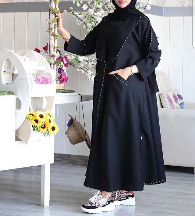 عبايات خليجية راقية سوداء3