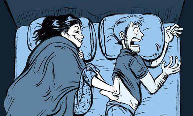 نكت المتزوجين في الشتاء