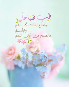 كلمات جميلة صباحية