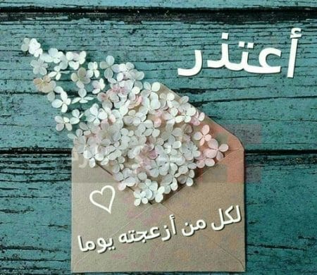 رسالة اعتذار رسمية