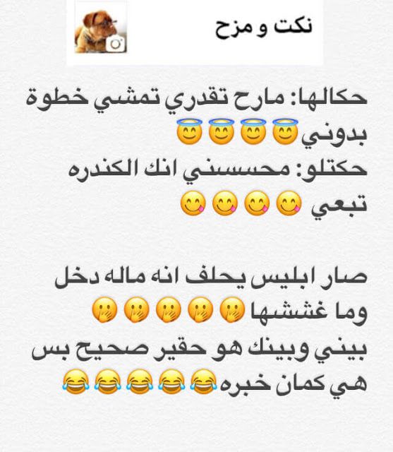 نكت مضحكة مكتوبة