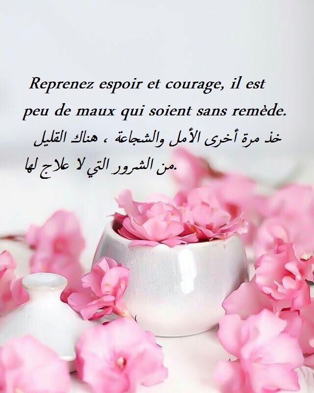 عبارات عن الأمل بالفرنسية