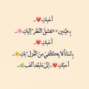 ابيات شعرية عن الحبيب