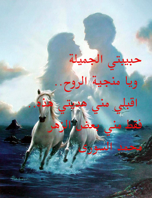  كلام الى حبيبتي الغالية 