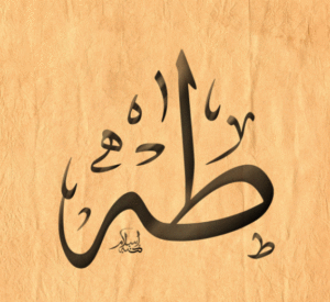 زخرفة اسم طه
