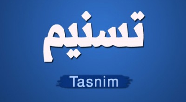 زخرفة اسم تسنيم