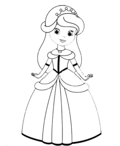 رسومات اطفال باربي 3