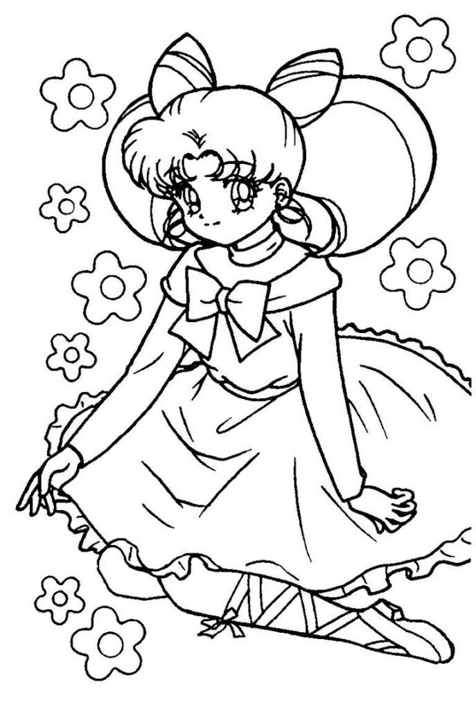 رسومات للتلوين للبنات 1