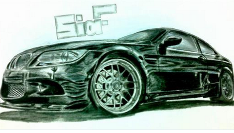 رسومات سيارات 6