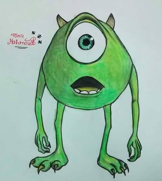 رسم مارد وشوشنى بالرصاص 2