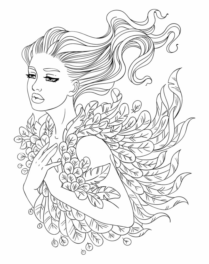 رسومات للتلوين للكبار 4