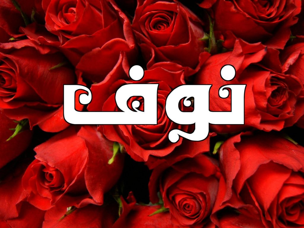 اسم نوف مزخرف للبي بي