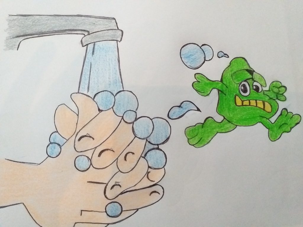 رسمة عن النظافة الشخصية 3