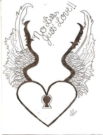 رسومات قلوب حب 2