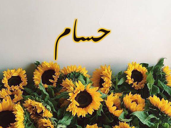زخرفة اسم حسام