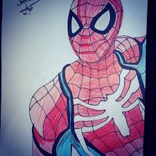رسومات اطفال سبايدرمان 1