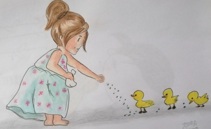 موضوع رسم عن الرفق بالحيوان 1