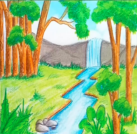 رسومات طبيعة 2