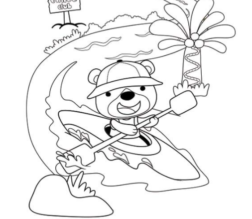 رسومات مفرغة للتلوين 3