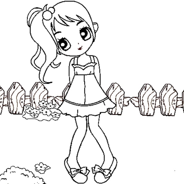 رسومات للتلوين جاهزة للطباعة للبنات 5