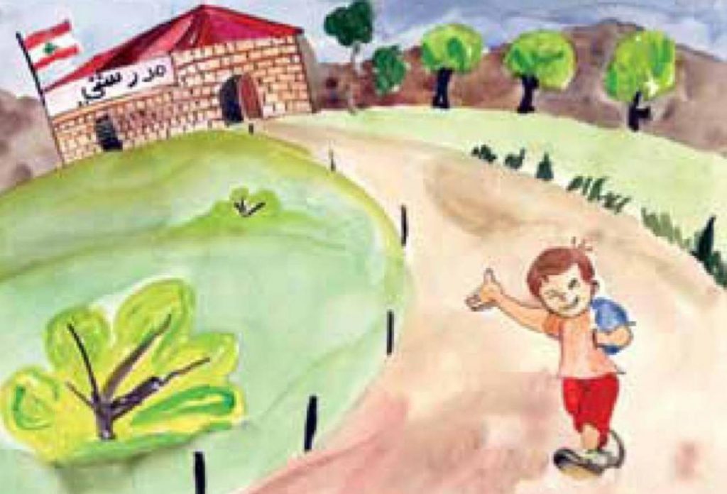 رسومات تعبر عن حقوق الطفل 4