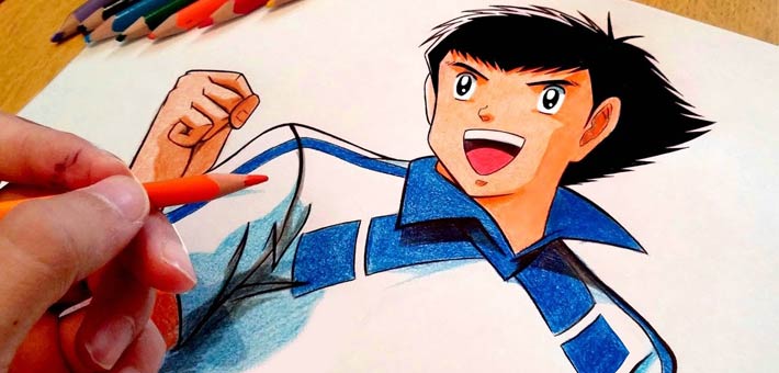 رسم كابتن تسوباسا 4