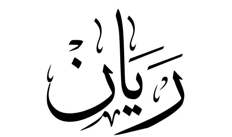 اسم ريان مزخرف بالصور3