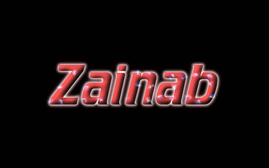 اسم زينب بالانجليزي متحرك2