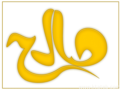 اسم صالح مزخرف بالصور3