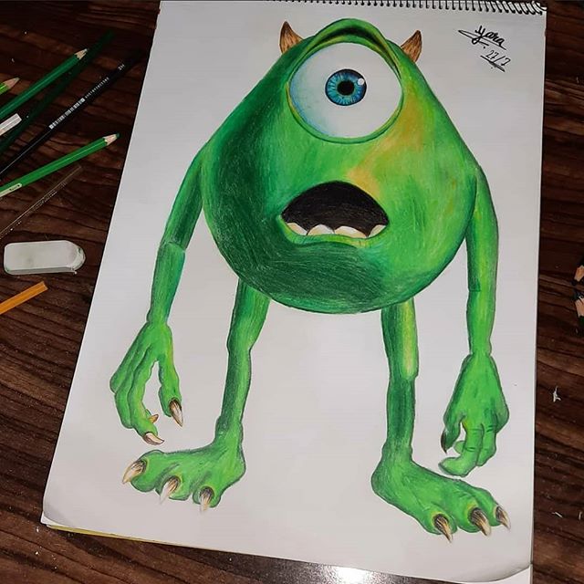 رسم مارد وشوشنى بالرصاص 3