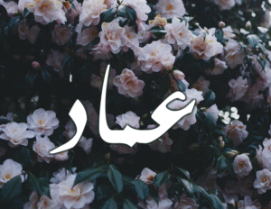 زخرفة اسم عماد