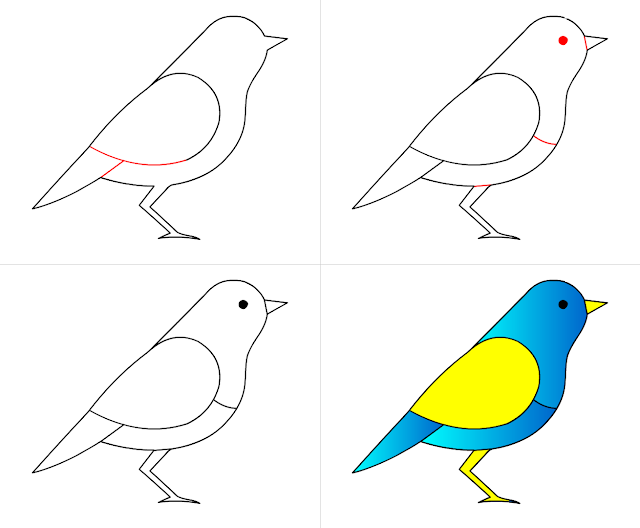 رسم بسيط للاطفال 4