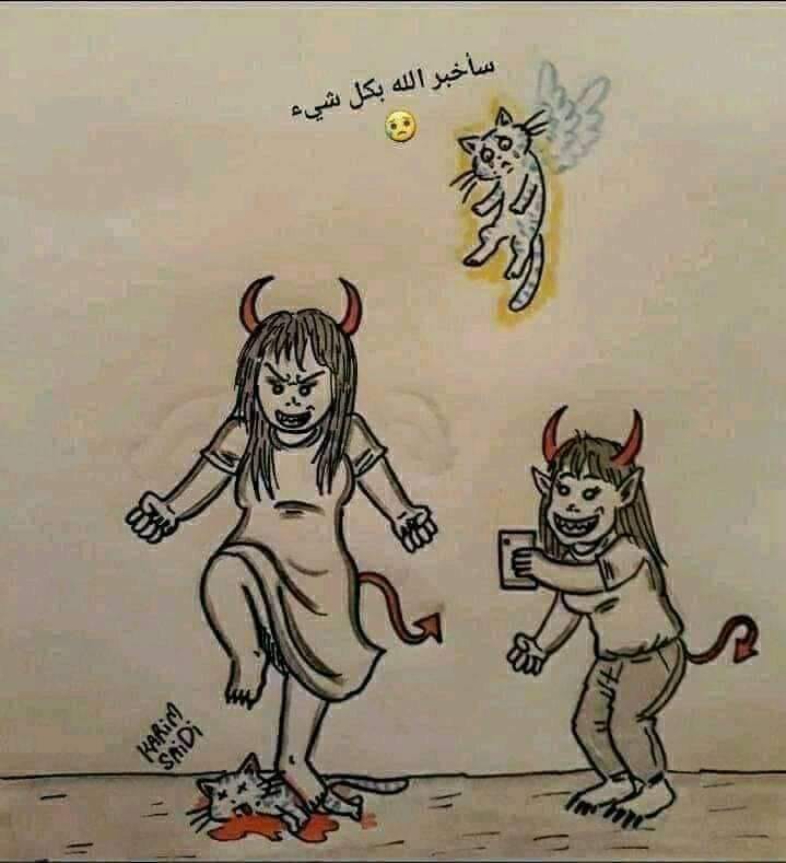 موضوع رسم عن الرفق بالحيوان 4