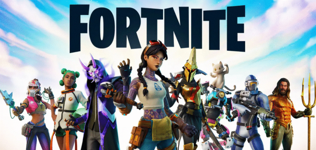 زخرفة اسماء فورت نايت