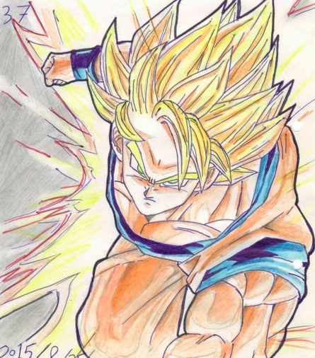 رسومات دراغون بول 1
