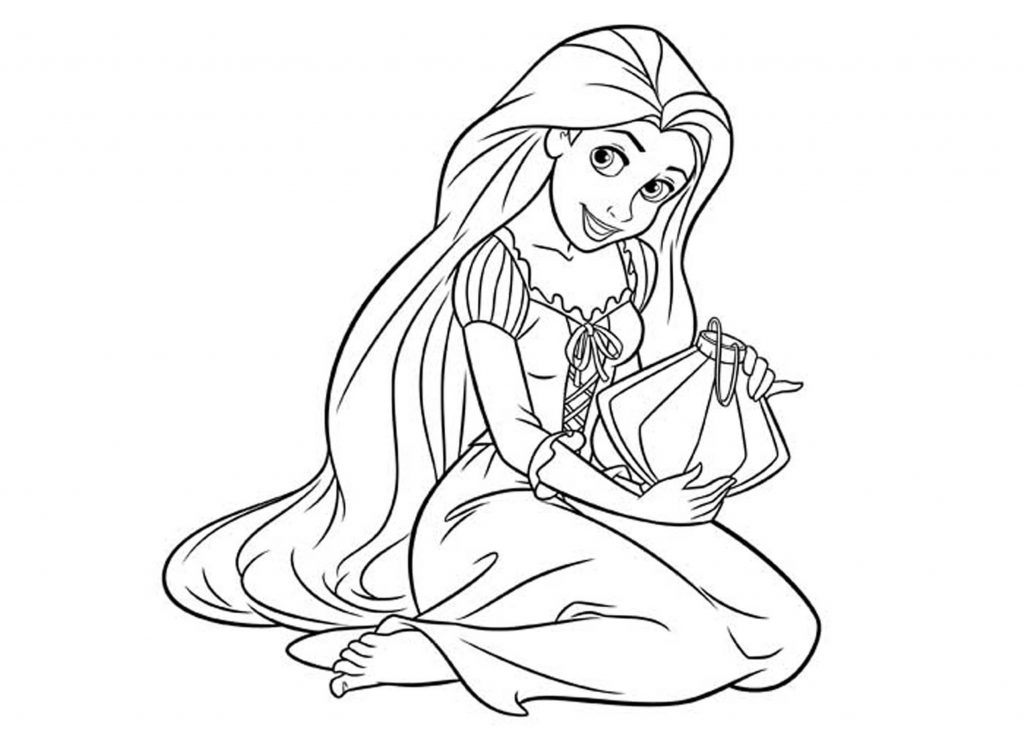 رسومات تلوين للبنات3