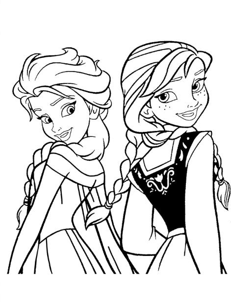 رسومات تلوين السا 4