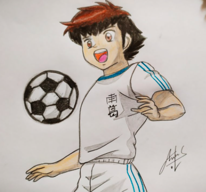 رسم كابتن تسوباسا و ميساكي 2