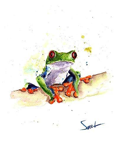 رسم ضفدع حقيقي 2
