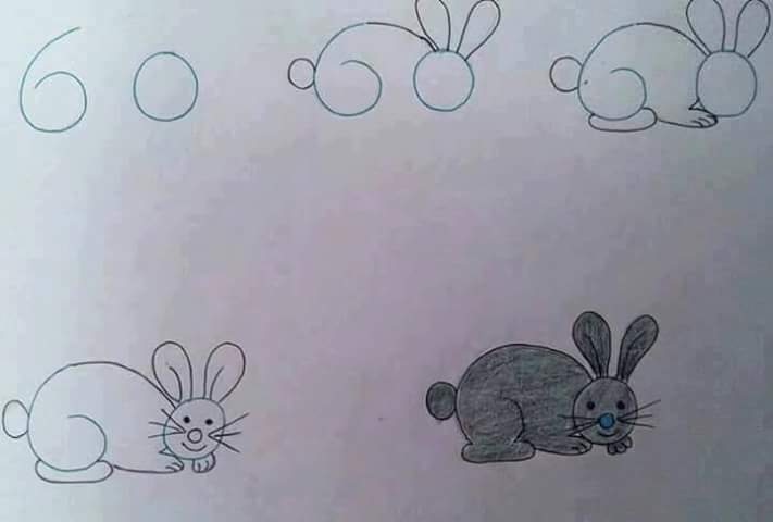 رسومات صعبة للاطفال 3