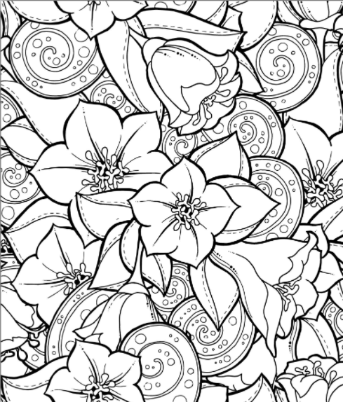 رسومات للتلوين للكبار 2