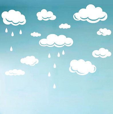 رسم غيوم للاطفال 2
