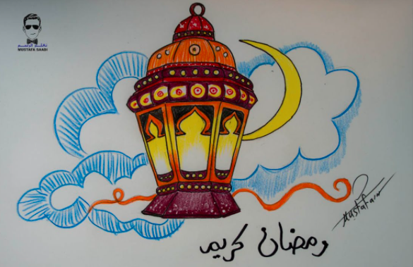 رسومات عن رمضان 5