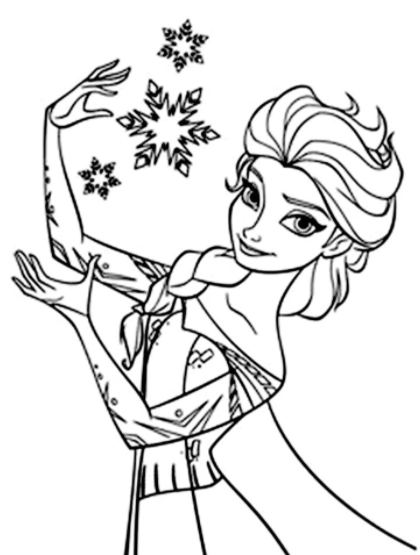 رسومات ديزني للتلوين 4