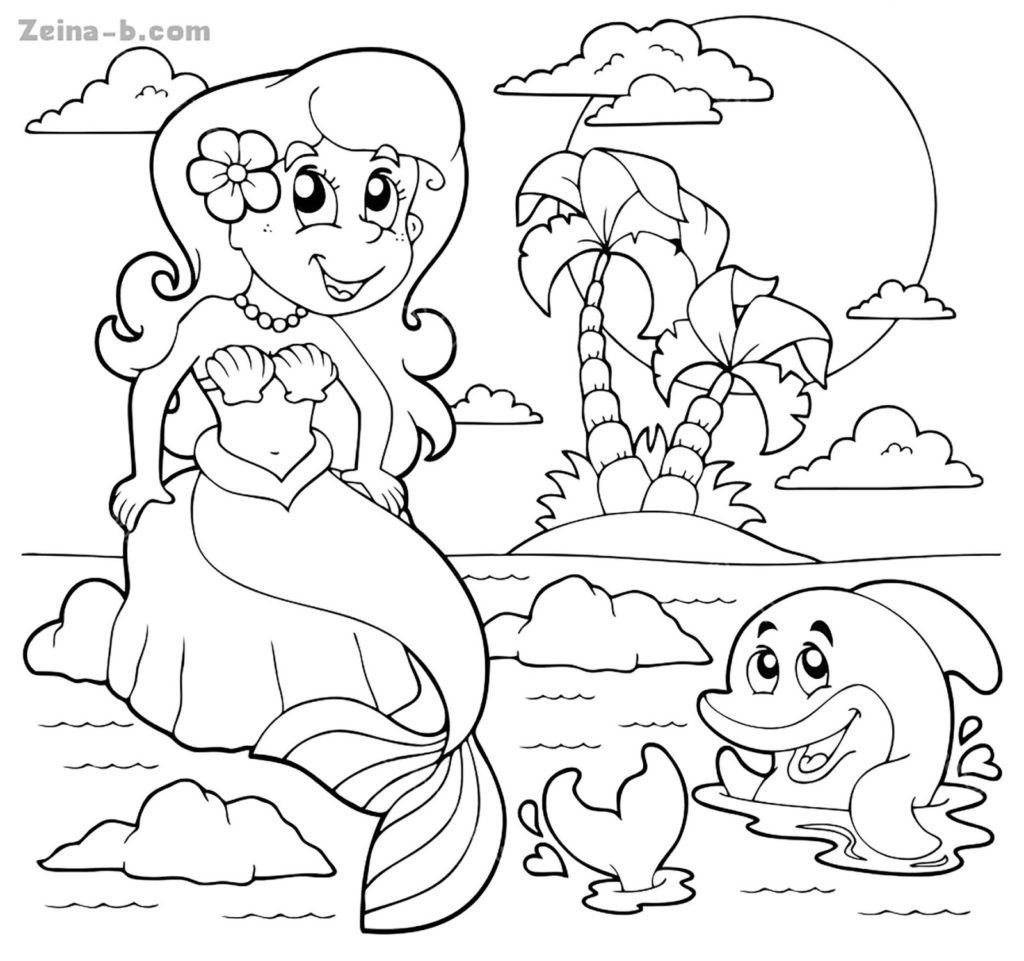 رسومات للتلوين للاطفال للطباعة 6