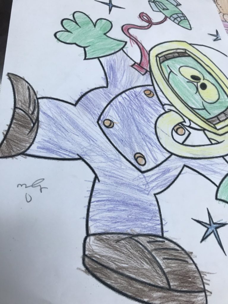 رسومات الفضاء 4