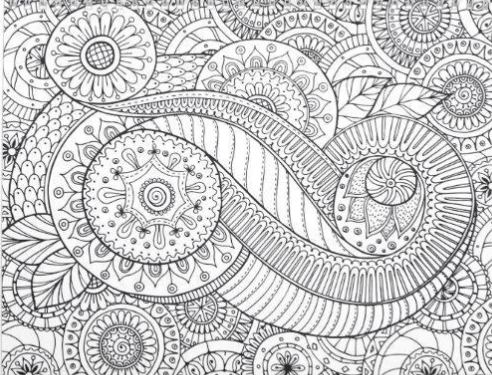رسومات للتلوين للكبار 2