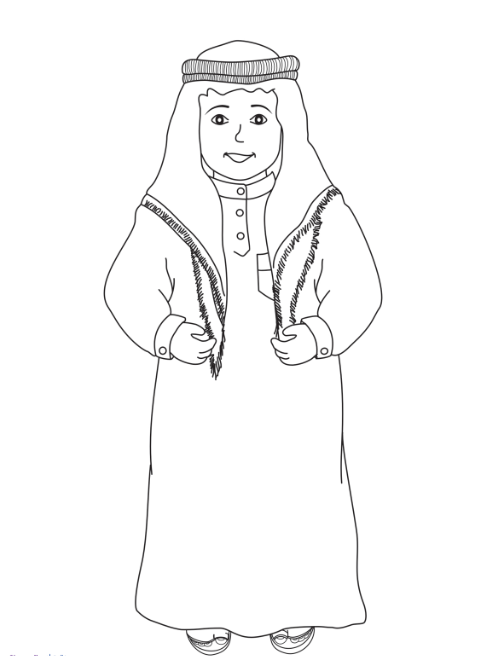 رسومات تلوين اليوم الوطني10